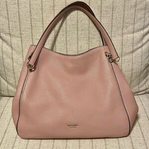 Kate Spade Hailey Large Shoulder bag in flapper pink
